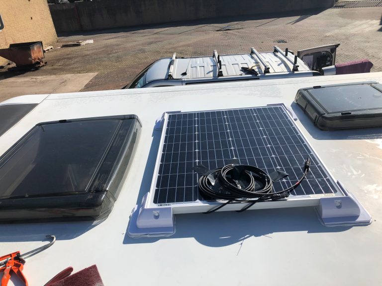 Caravan Solar Panel Installation Onsite Caravan Services Mobile